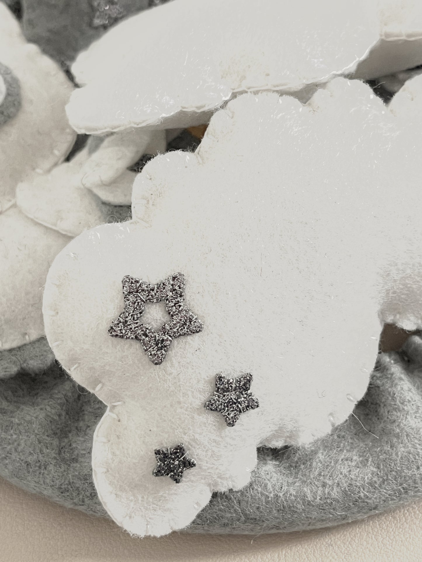 Handmade Felt Baby Mobile — Owl, Moon & Stars